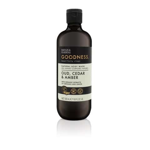 Goodness Body Wash Oud, Cedar & Amber