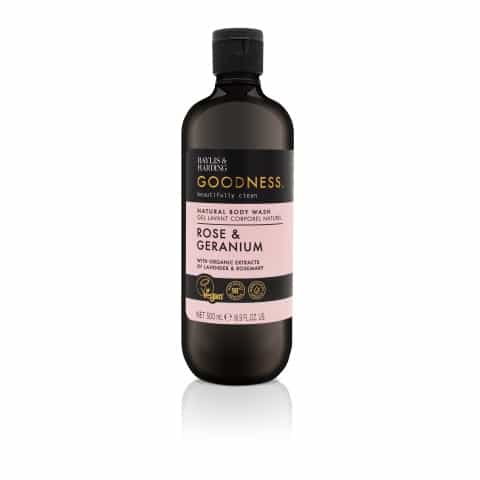 Goodness Body Wash Rose & Geranium