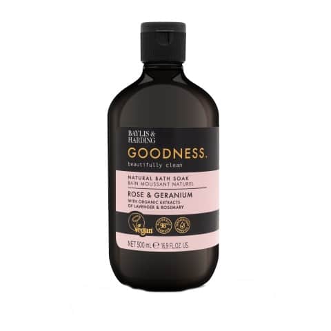 Goodness Bath Soak Rose & Geranium