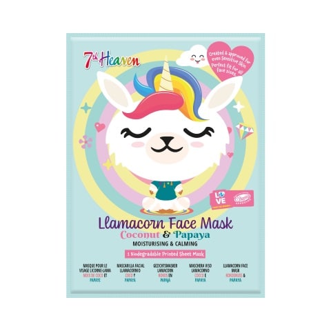 Llamacorn Face Mask Coconut & Papaya