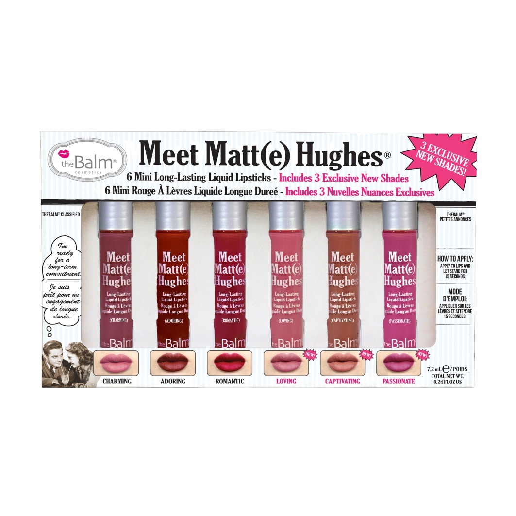 Liquid Lipsticks Meet Matte Hughes Mini Kit New Limited Edition