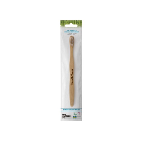 Flat Handle Toothbrush Soft