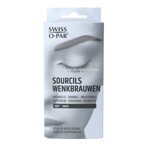 Professionele Verfset Wenkbrauwen Zwart